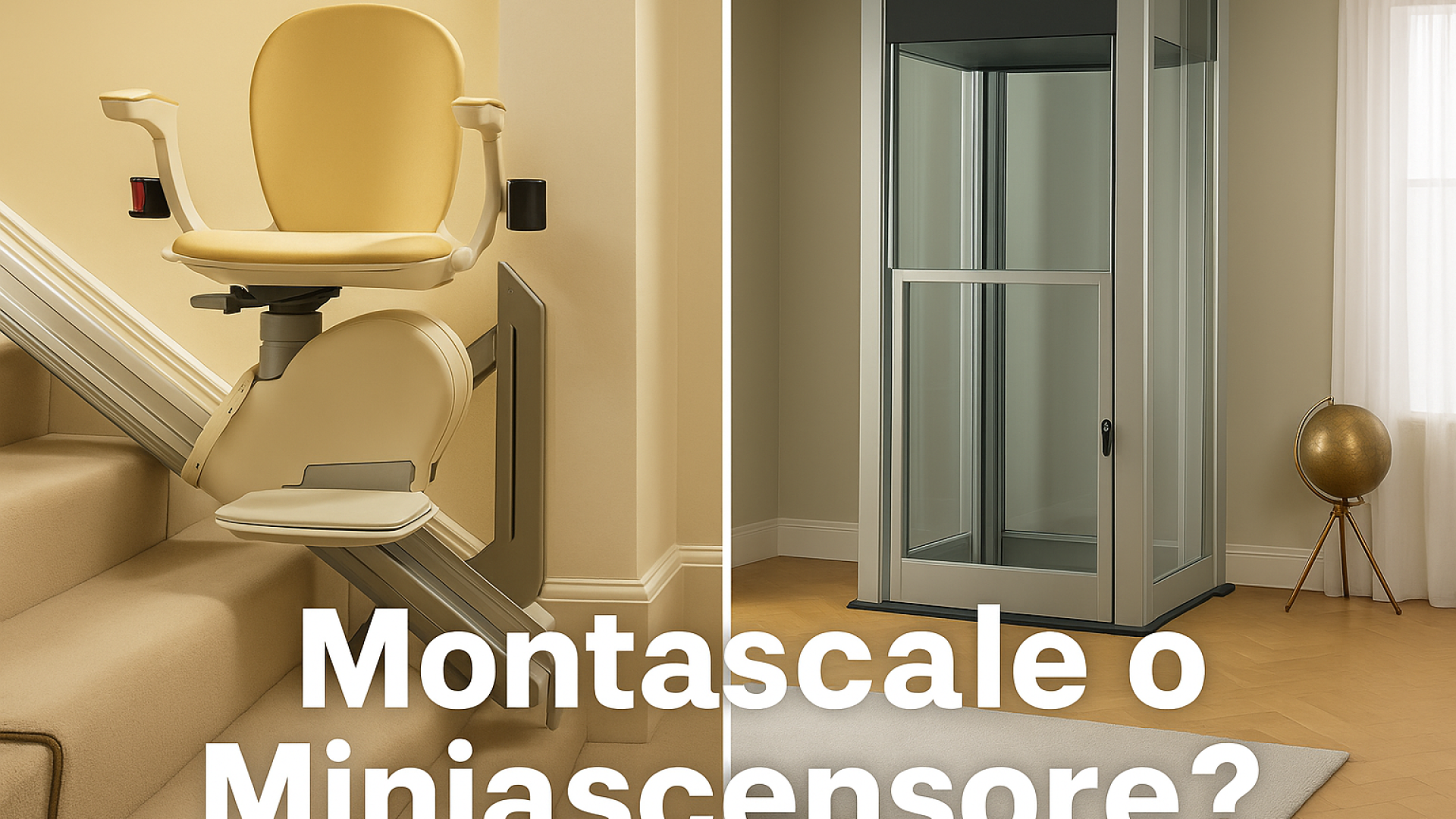 montascale e miniascensore confronto