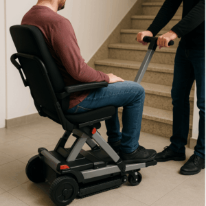 l'immagine rappresenta un montascale portatile