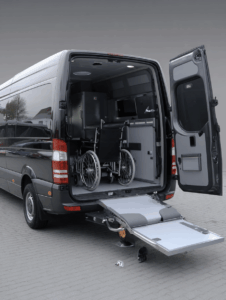 van per persone disabili