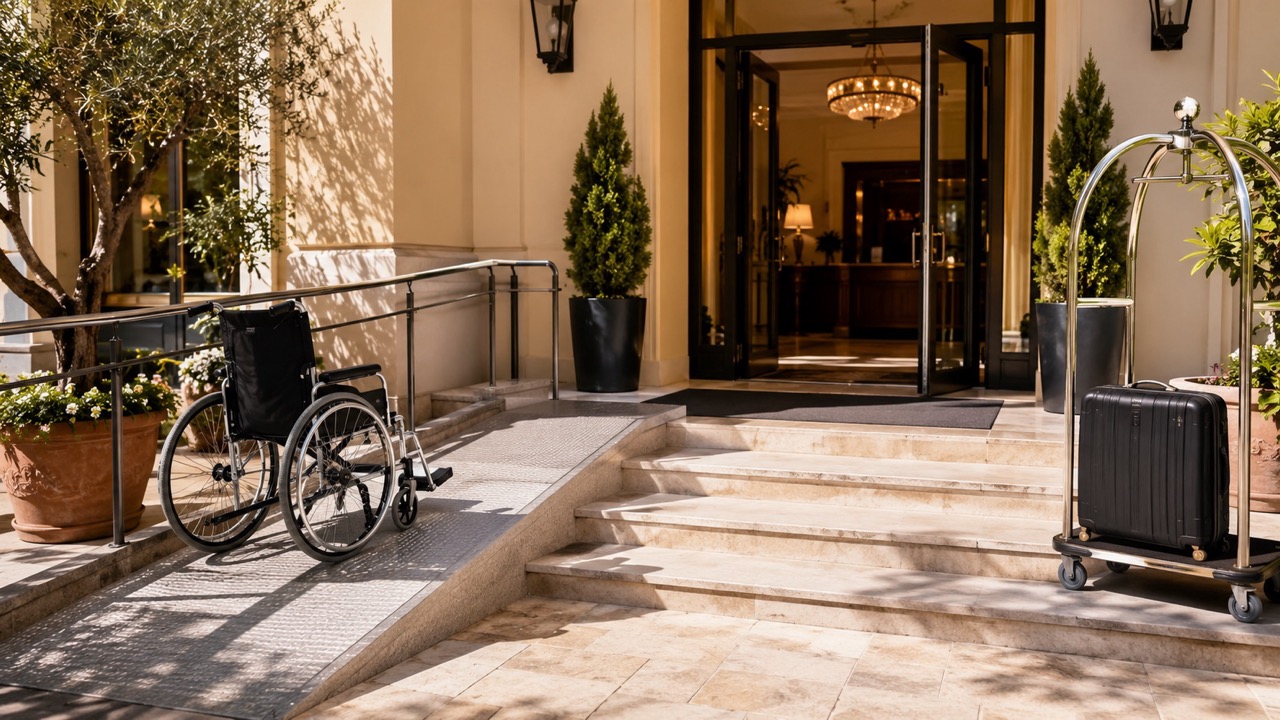 barriere architettoniche hotel - dimensioni grandi