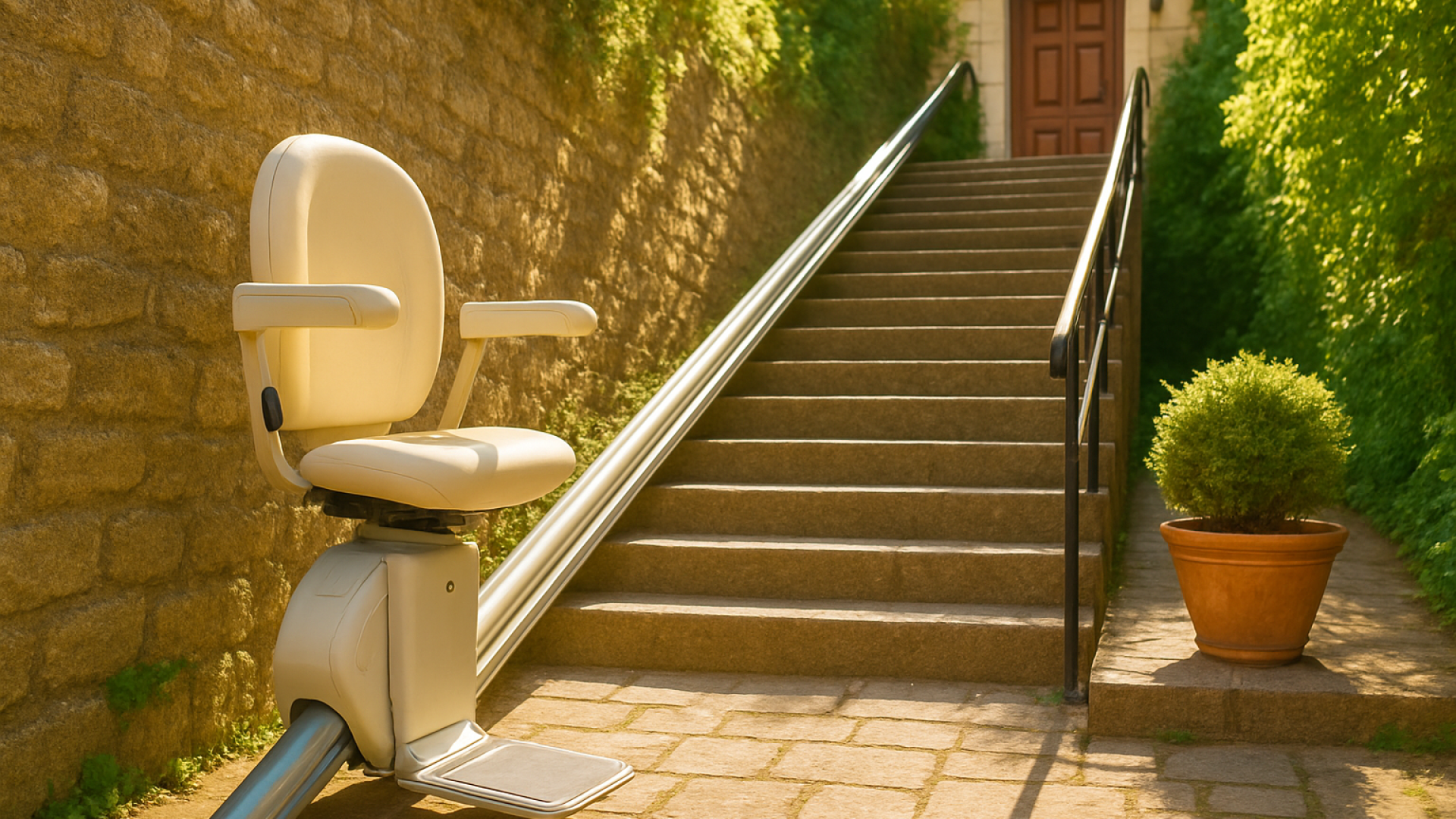 montascale per esterni